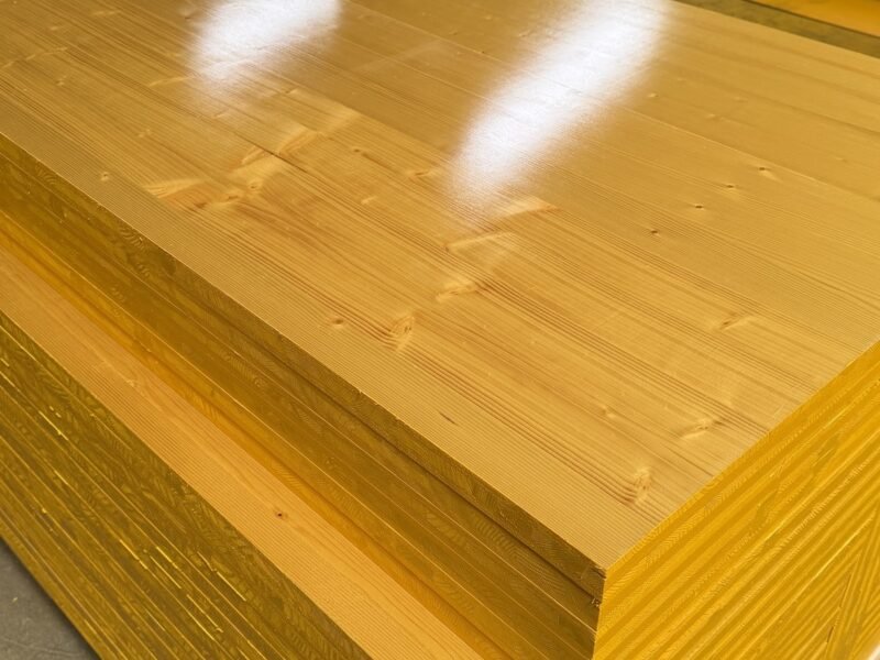 Yellow Formwork Panel 18 mm